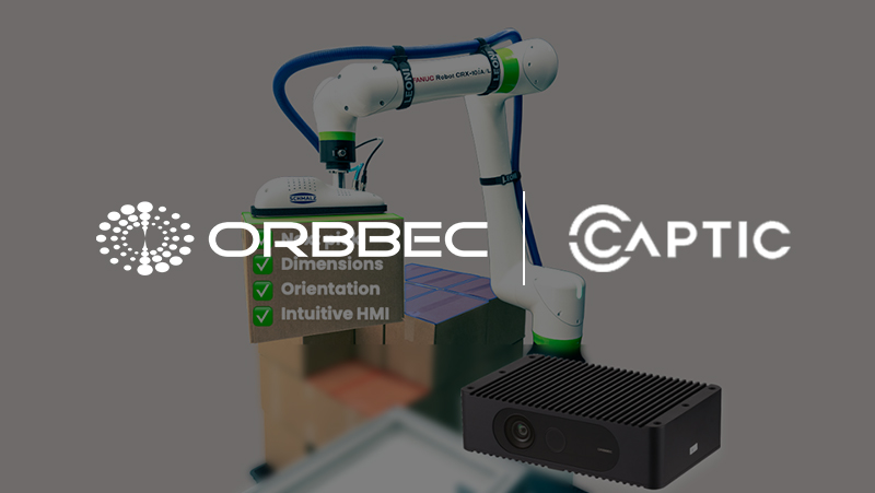 案例 | 欧洲AI公司Captic利用bg大游深度相机实现机器人高速拣选